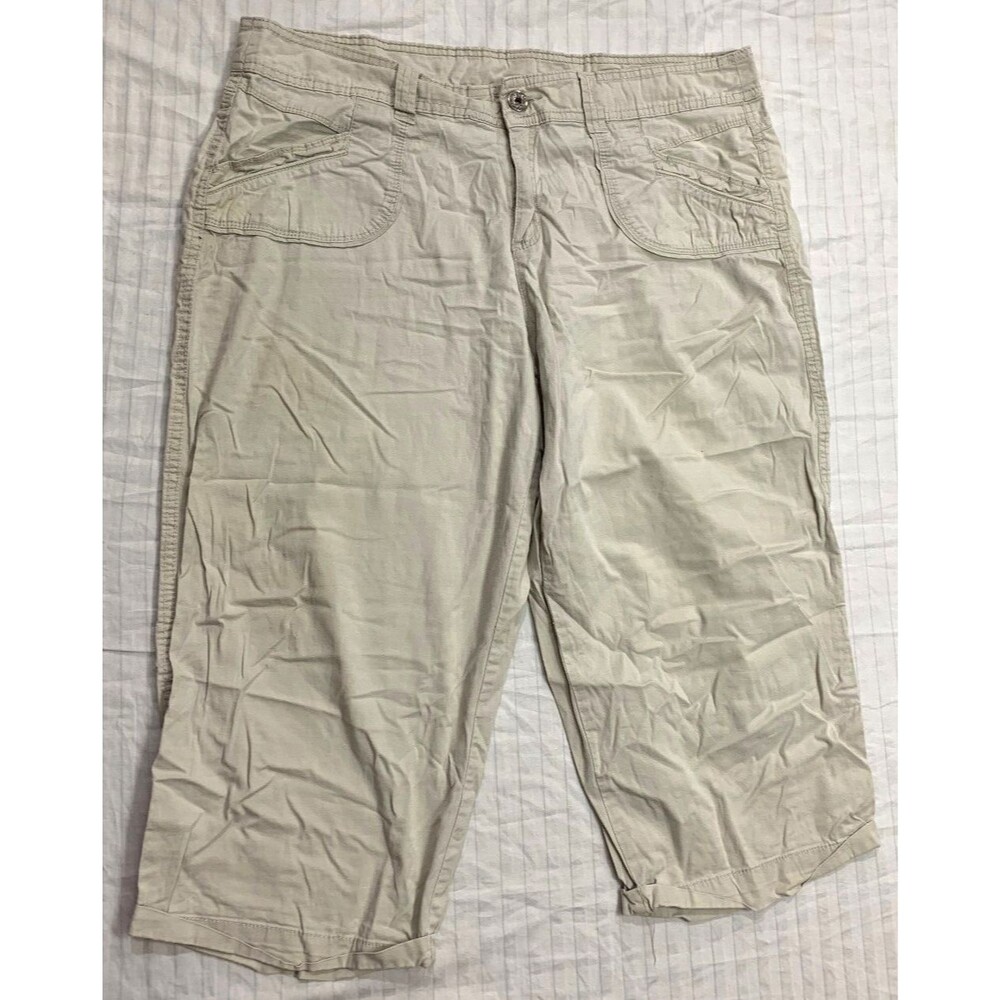 INDIGO WOMENS CAPRIS PANTS SIZE 16